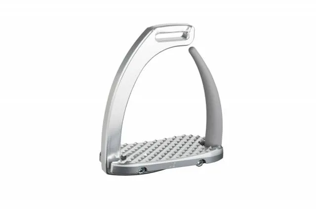 Haute Qualit Etriers Air Safety systme junior - Jin Stirrup - Aluminium lger - ALU BRILLANT - 11 CM