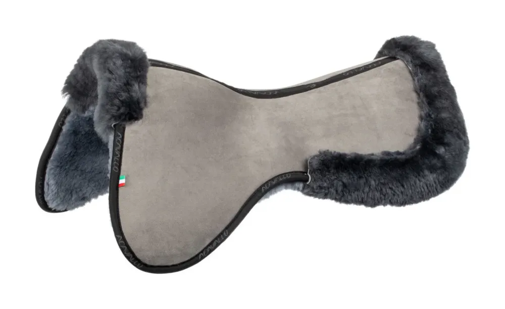 Achat Immdiat Amortisseur MF-S JCCS-S CW-CS Sude avec Peau de Mouton Intgrale Acavallo - L - Gris / gris