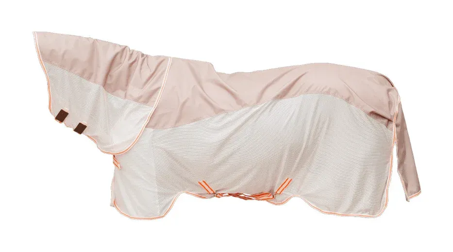 Couverture Kentucky Impermable Anti-mouches Combo Comfort 600D - 165 cm - Beige Livraison Gratuite