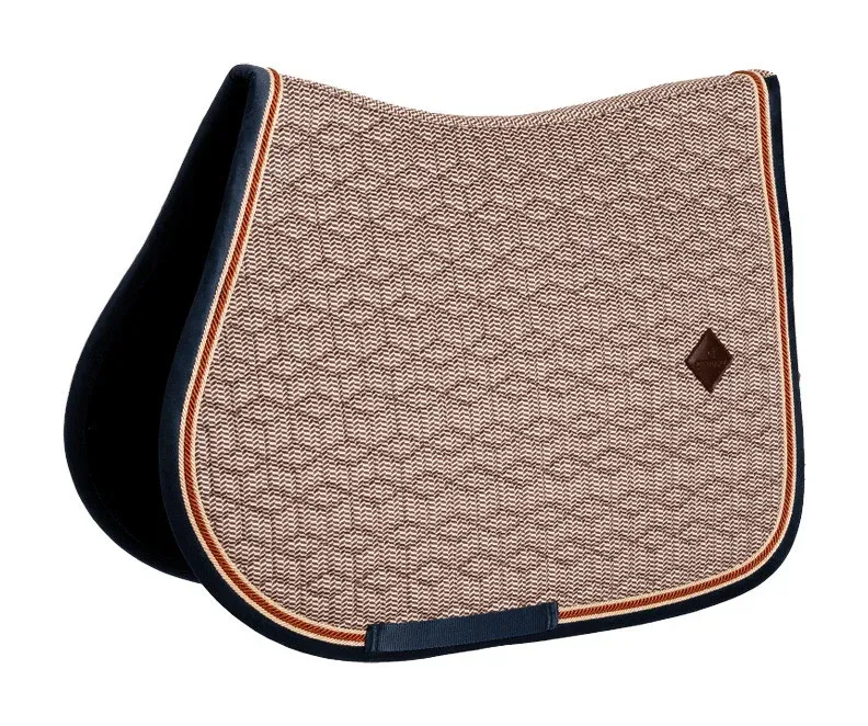 Tapis de selle Kentucky Pied-de-Poule - Dressage - Bordeaux Offre Spciale