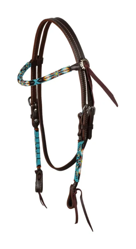 Bridon western Pools Navajo Sky perle huile - Marron fonc Meilleur Choix