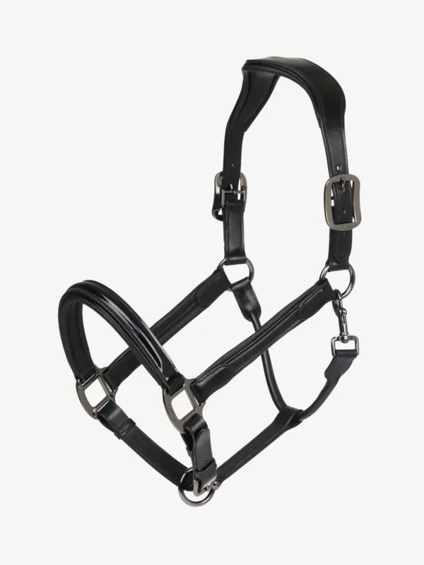 Licol en cuir verni LeMieux - Cheval - Noir Dernier Modle