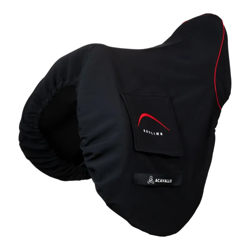 Soldes Housse de selle dressage Acavallo Sublime - Noir