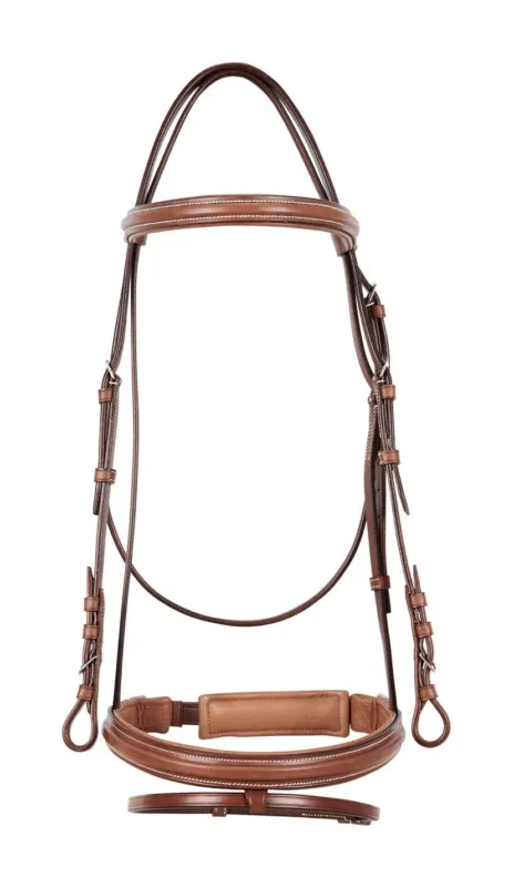 Acheter Direct Bride Silver Equestro - Cheval - Cognac