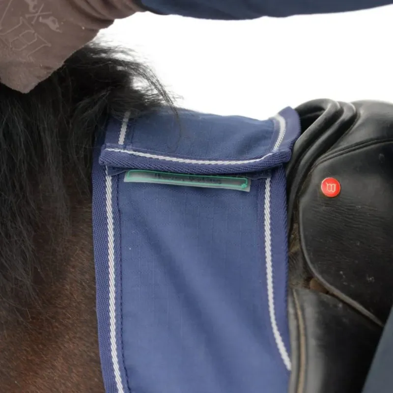 Meilleur Choix Couvre-reins impermable Bucas - 125 cm / S - Bleu marine / argent
