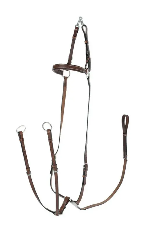 Collier de Chasse Horze - Cheval - Marron Remise