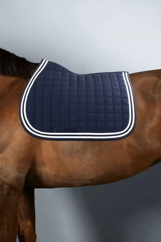 Soldes Tapis de selle personnalisable Harcour Soft - CSO - Marine
