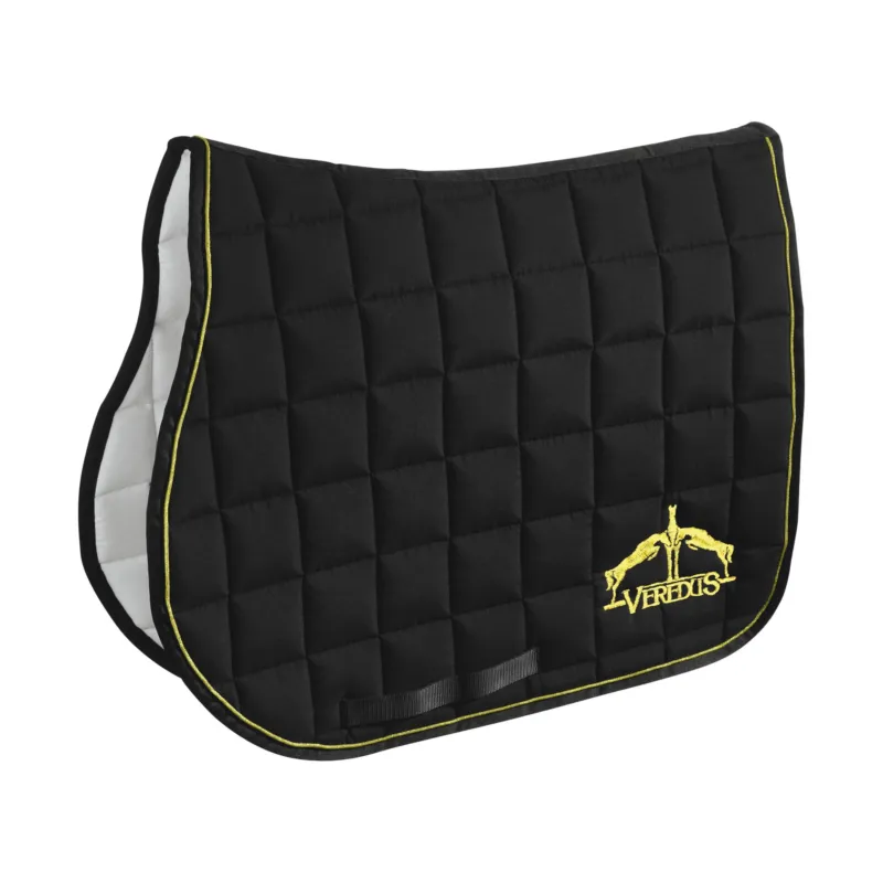 Tapis de selle Veredus Grand Slam - Noir / gold Satisfait Ou Rembours