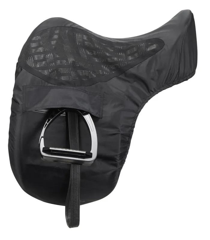 Housse de selle de dressage LeMieux ProKit Ride On - Noir Jusqu puisement Des Stocks