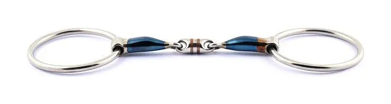 Dernire Chance Mors Jump'In Blue Steel double brisure - 125 mm