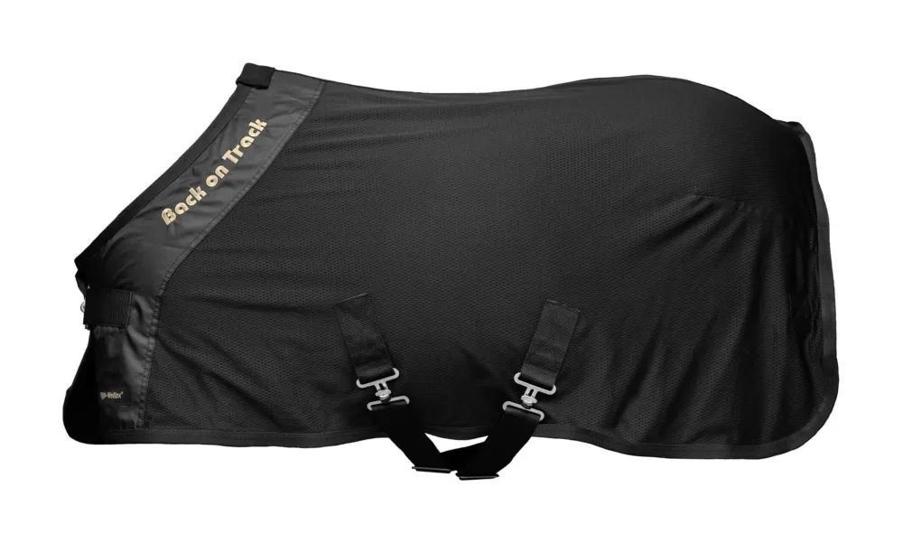 Chemise Filet Poney Deluxe Back on Track - 105 cm - Noir Vente Directe