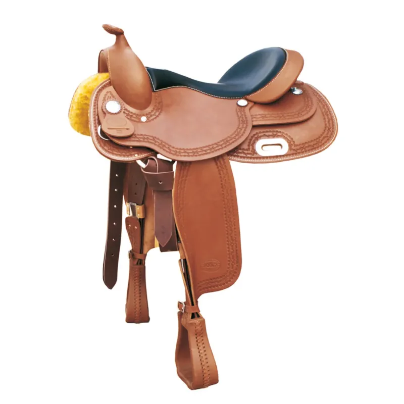 Selle western Pool's Regular Reiner 1010 - 17" - Marron Quantit Limite