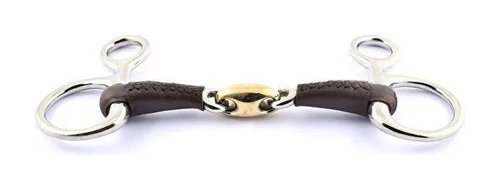 Promotion Mors baucher Jump'In double brisure recouvert de cuir - 125 mm