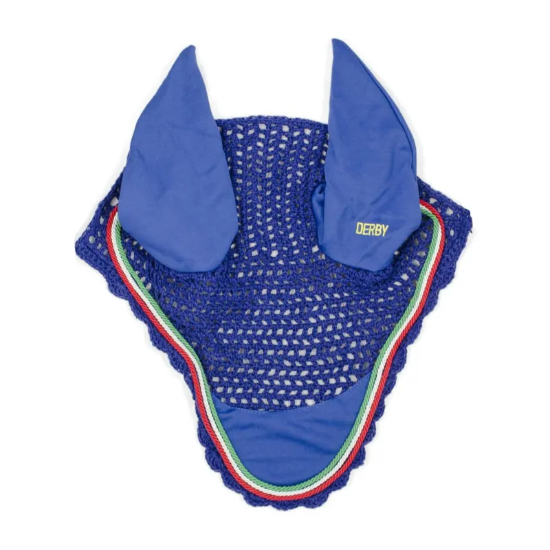 Usine Directe Bonnet anti-mouches cheval coton Derby - Cheval - Blanc