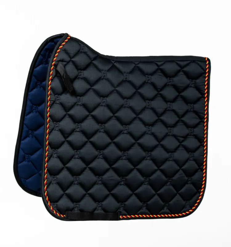 Tapis de dressage Horseware Newmarket - Cheval - Or blanc Certifi