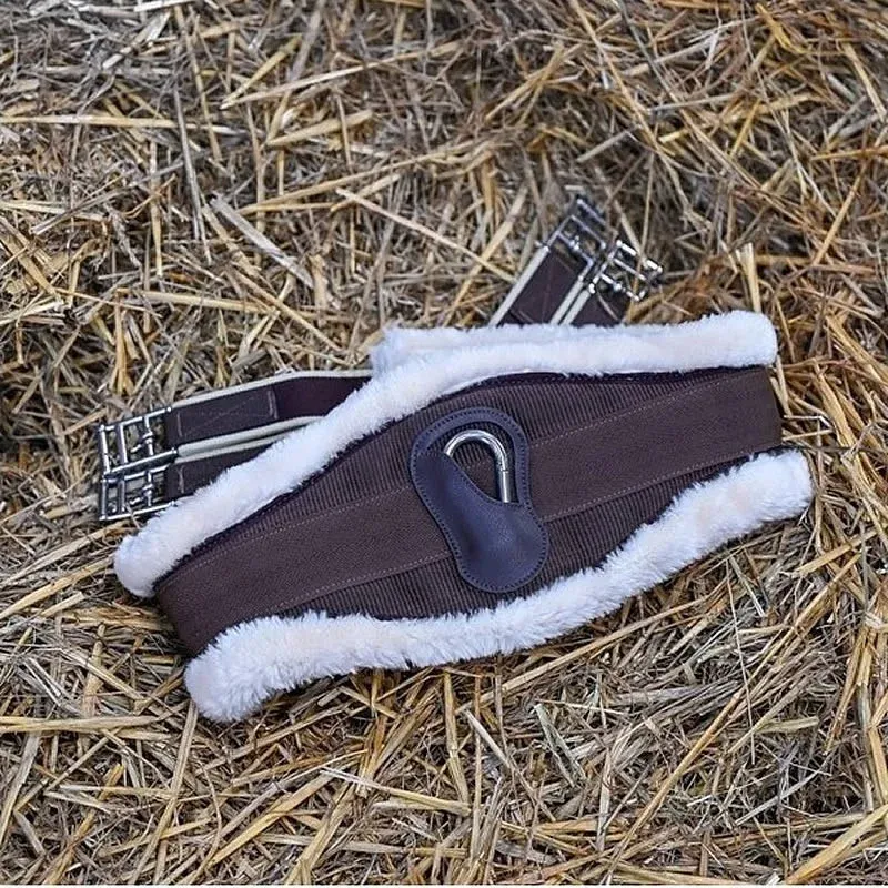 Livraison Express Sangle Anatomique Jump'In Safety One - 145 cm - Choco / mouton cru