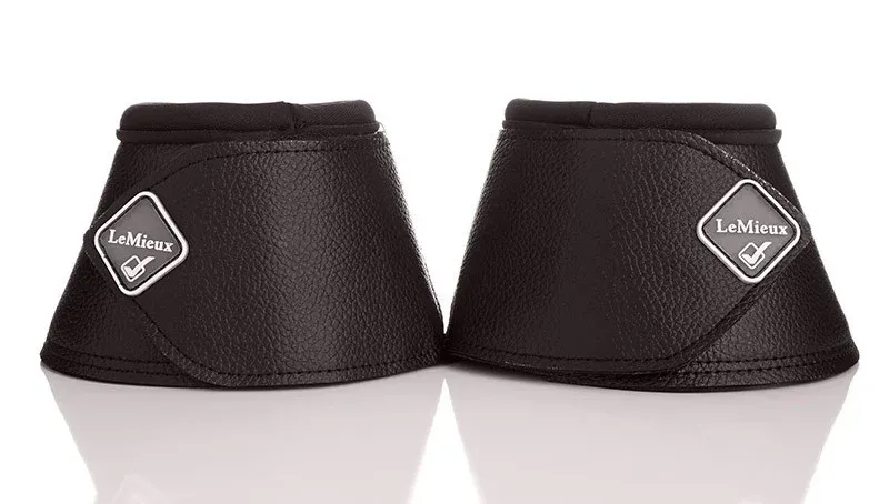 Petit Prix Cloches cuir LeMieux WrapRound - XL - Noir