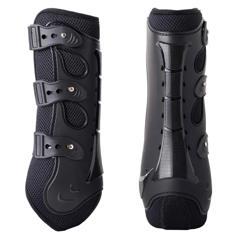 Gutres de dressage Pro mesh Imprial Riding - Grand cheval - Noir Offre Exclusive