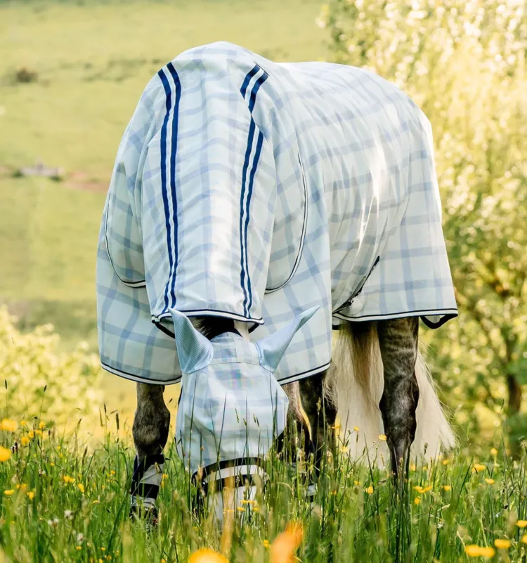 Affaire Saisir Chemise Anti-Mouches Pour Poney Horseware Newmarket - 100 cm - Marine witney