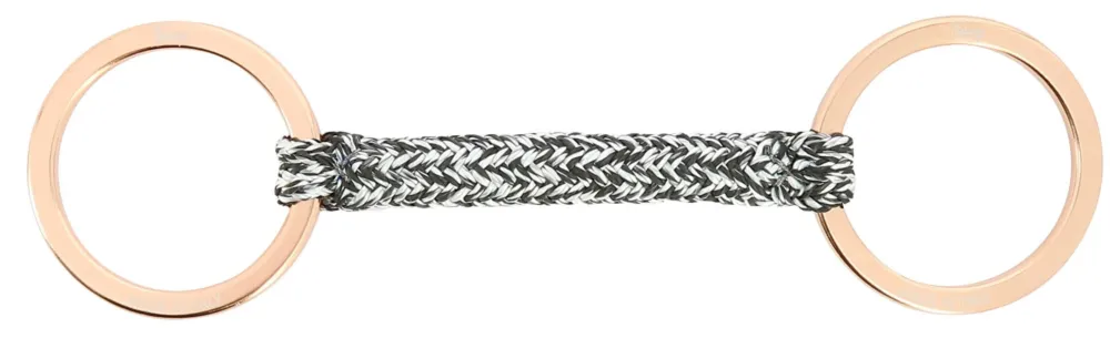 Mors 2 anneaux Feeling Jumpe AluPro - 125 mm - Or rose Nouvel Arrivage