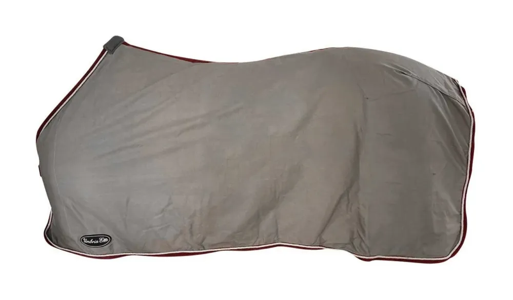 Couverture de Printemps Umbria Equitazione - 155 cm - Gris Vente Flash