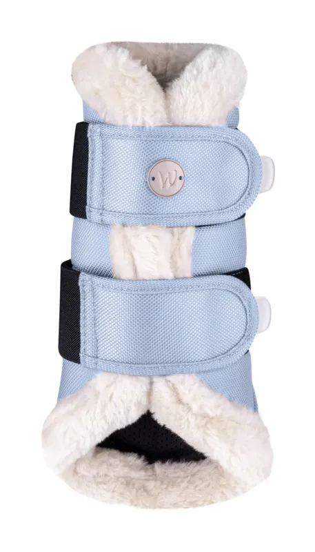 Gutres de dressage Waldhausen Comfort Light - XL - Bleu pastel Bon March
