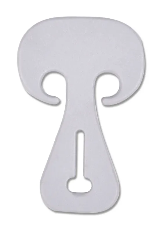 Safe-Gum Waldhausen 6 lastiques fermetures en T - Gris Paiement Scuris