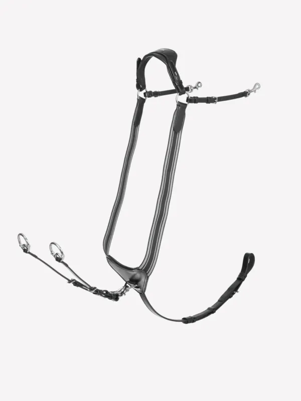 Collier de chasse Arika LeMieux lastique - Cheval - Noir / argent Nouvel Arrivage