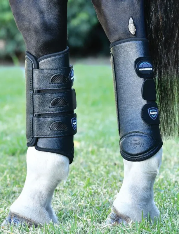 Soldes Gutres de cross Weatherbeeta postrieur Tough-Tec - M - Noir