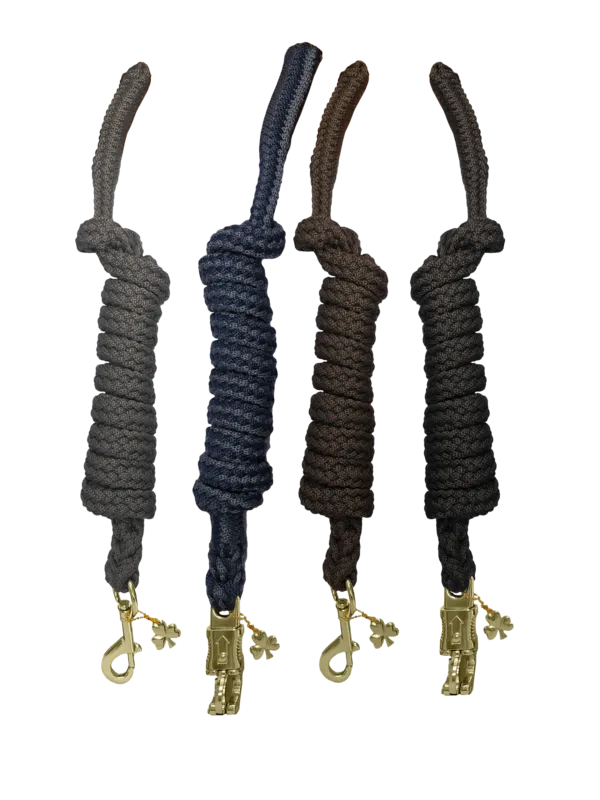 Longe Bucas comfort mousqueton simple - Marron / marron Vente Flash