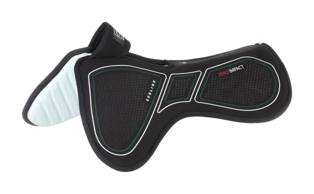 Amortisseur Acavallo Sublime impact 0 demi panneau garrot libre rhausseur arrire - Noir Bon Plan