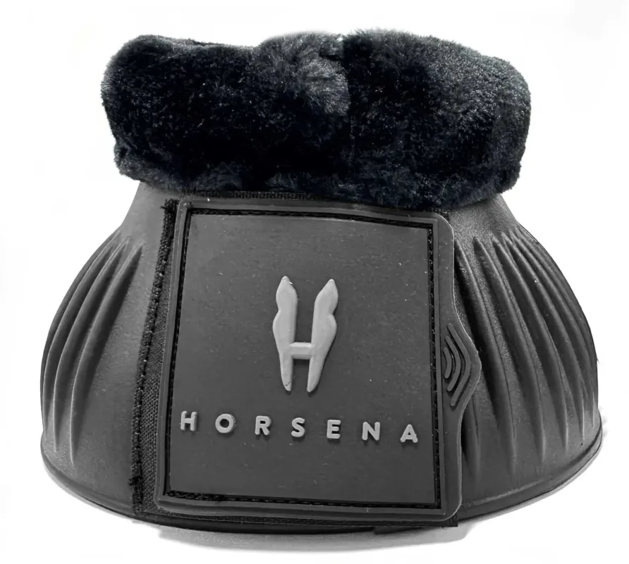 Commande En Gros Cloches en mouton synthtique Horsena - M - Noir
