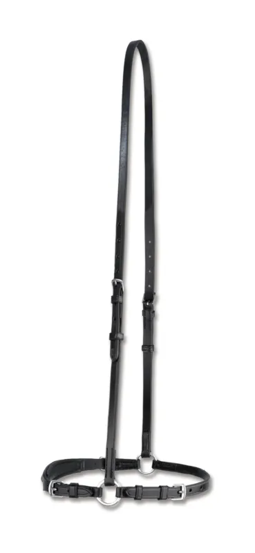 Pas Cher Muserolle allemande rglable Waldhausen S-Line - Cob - Noir