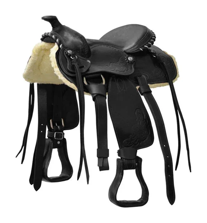 Selle poney Lakota Prime Pro - 11" - Noir Soldes