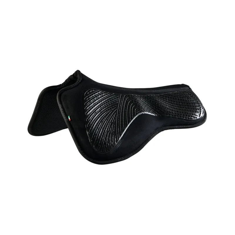 Amortisseur MF DS SW-3DS en sude avec grip en gel plat Acavallo - Noir Prix Promo