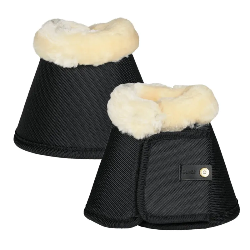 Cloches mouton Horze Lincoln - L - Noir Vente Flash