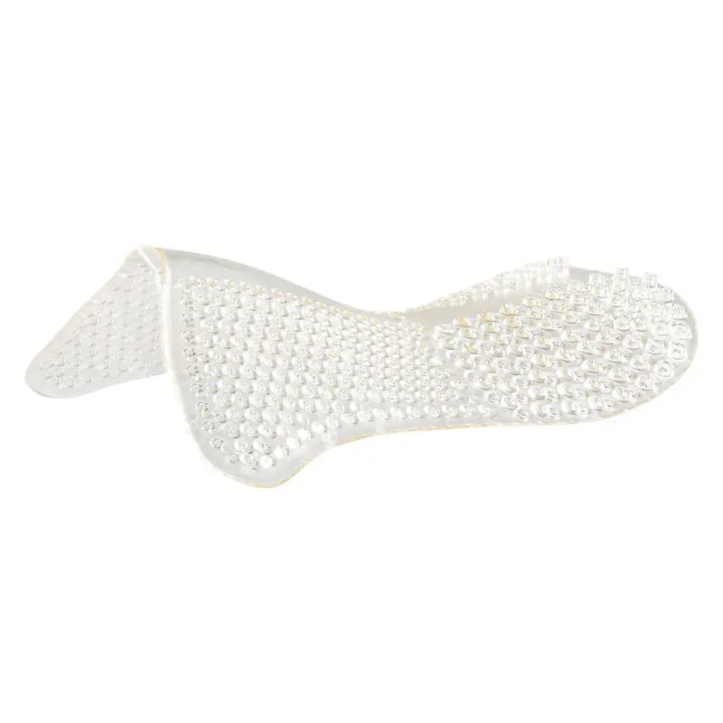 Amortisseur massant en gel avec rehausse arrire Acavallo - Transparent Prix Bas