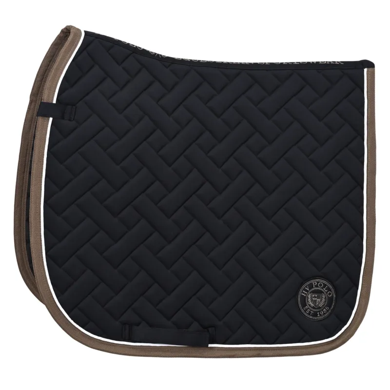 Bon March Tapis de selle HV Polo Favourite dressage - Cheval - Noir