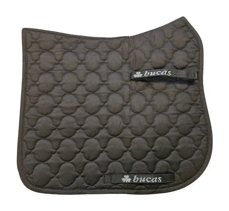 Livraison Express Tapis de selle AeroMax Bucas Dressage - Noir / noir