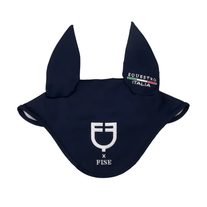 Bonnet Equestro x FISE en tissu technique - Poney - Marine blazer Meilleur Choix
