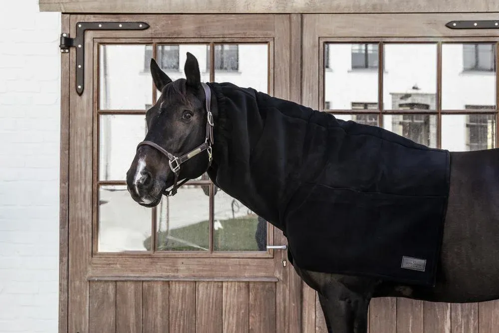 Couvre-Cou polaire Heavy Fleece Kentucky - Poney - Noir Jusqu puisement Des Stocks