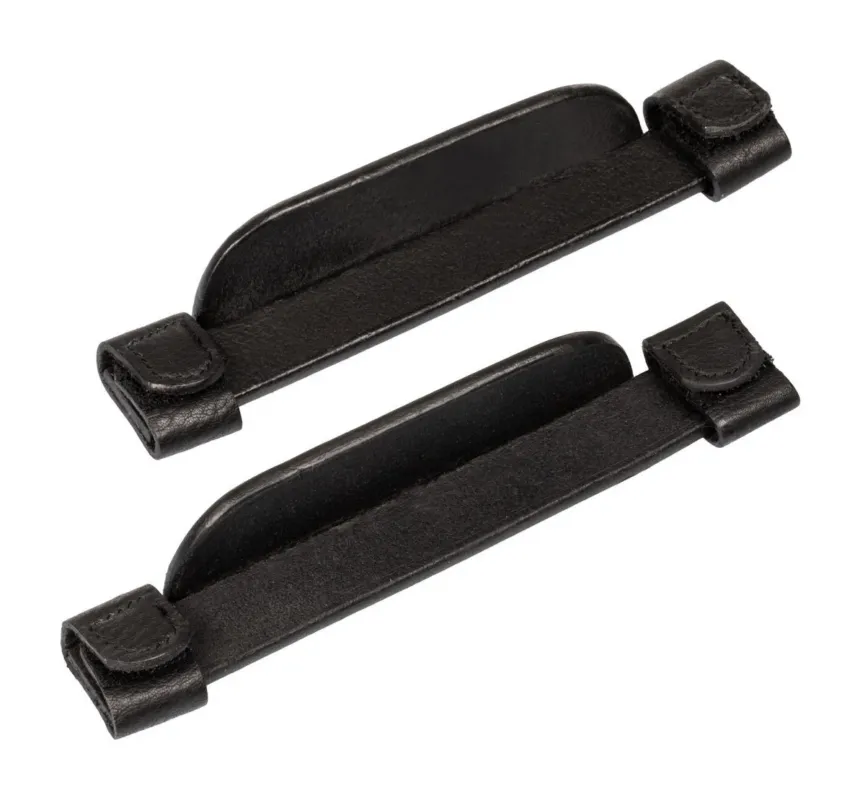 Soldes illres en cuir pour chevaux Equestro - Cob - Noir