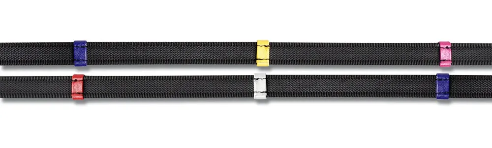 Meilleur Choix Rnes Waldhausen antidrapantes arrtoir multicolore - Poney - Noir