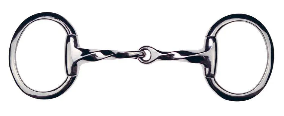 Mors olive Feeling torsad anneaux plats - 135 mm Super Prix