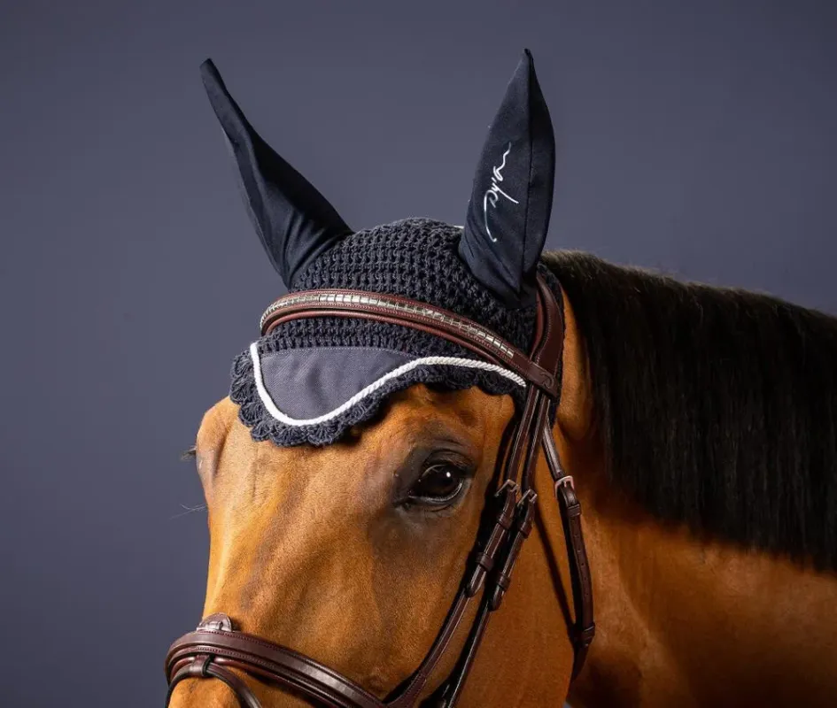 Livraison Gratuite Bonnet Concours Dy'on - Cheval - Navy