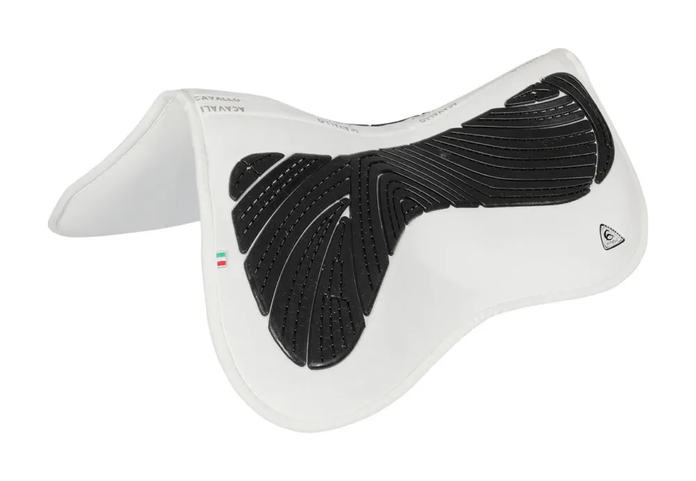Amortisseur mmoire de forme avec rehausse arrire en mouton complet Acavallo - Taille 2 - Blanc Promotion