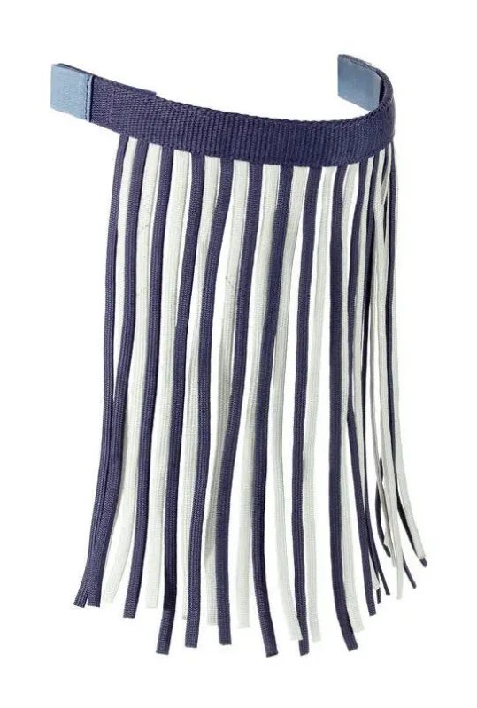 Frontal franges anti-mouches Horze - Bleu fonc Livraison Gratuite