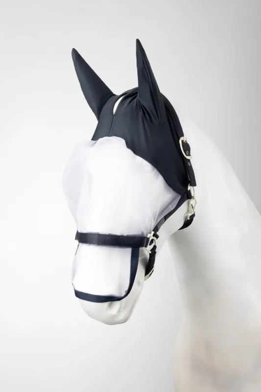Licol avec masque anti-mouches Horze Paso Fino - Cob - Ouverture Bon March