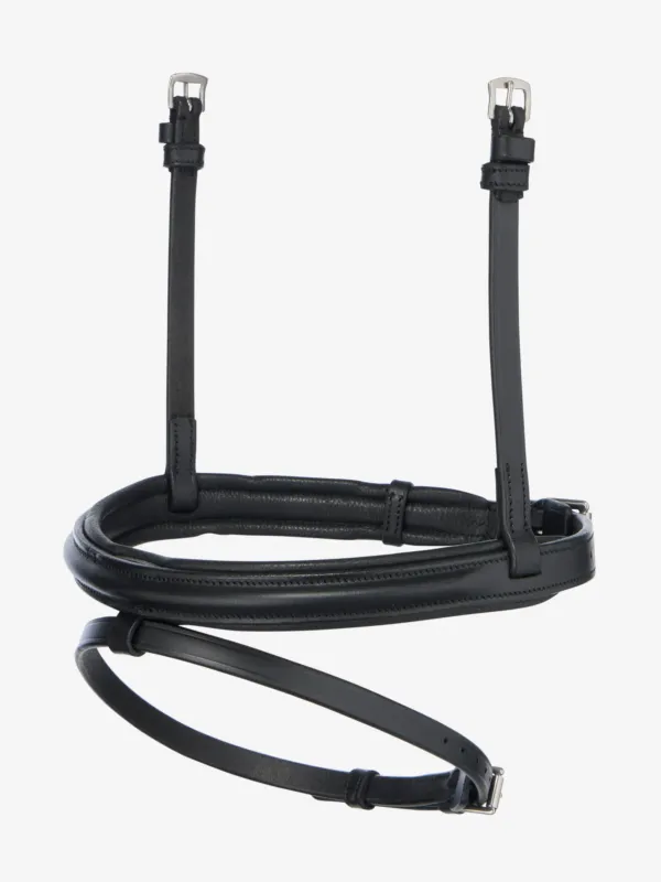 Muserolle LeMieux Arika Flash - Grand cheval - Noir / argent Prix Cass