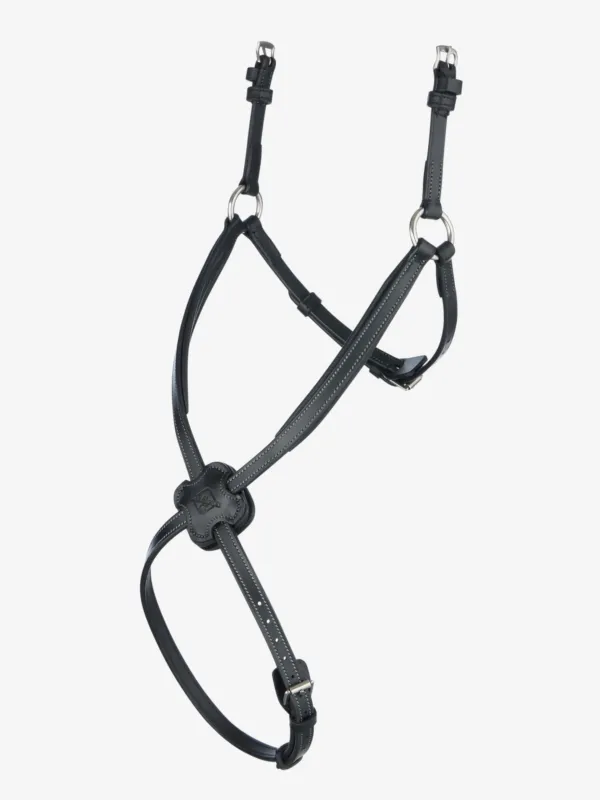 Muserolle LeMieux Arika Grackle - Poney - Noir / argent Solde